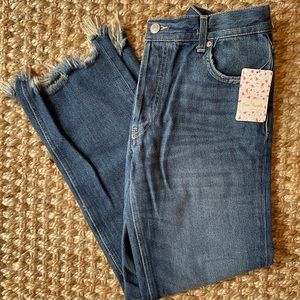 Free People We The Free Distressed Jeans Size 25
